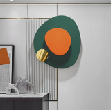 Geometrical Designer Metal Wall Art For Home Decor - 24 Inch