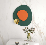Geometrical Designer Metal Wall Art For Home Decor - 24 Inch