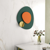 Geometrical Designer Metal Wall Art For Home Decor - 24 Inch
