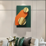 Shapes Geometrical Designer Metal Wall Art For Home Decor