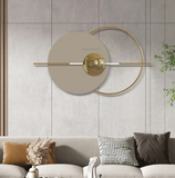 Egyptian Look Pastel Colors Iron Metal Wall Art For Home Decor - 40