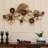 Golden Designer Volcanic Nordic Decorative Wall Art For Home - 48 Inch
