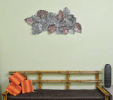 Antique Leaf Designer Modern Wall Metal Art for Home Decor – 48 Inch