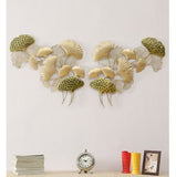 Iron Set of 2 Modern Leafy Designer Wall Art Home Decor - 24 Inch Each PC