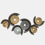 Circle Chand Decorative Metal Matte Finished Wall Art – 48 Inch