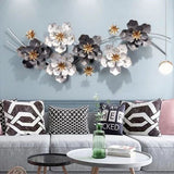 New Trend Floral Luxury 3D Abstract Wall Art Pendant – 45 Inch for Home Decoration