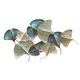 Wrought Iron Flower Frame Art – Hanging Metal Wall Decor for Bedroom and Living Room