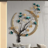 Multi Color Natural Decorative Tree Designer Wall Art - 50 Icnh