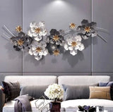 New Trend Floral Luxury 3D Abstract Wall Art Pendant – 45 Inch for Home Decoration