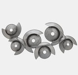 Circle Chand Decorative Metal Matte Finished Wall Art – 48 Inch
