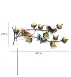 Natural Branches Modern Leaf's Designer Wall Art For Wall Decoration - 40 Inch