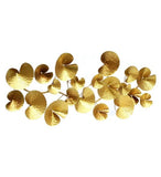 Gold Flower 3D Luxury Hanging Display Iron Wall Art – Interior Home Decor